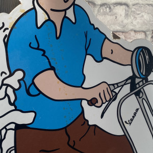 Vespa Tintin No. 10