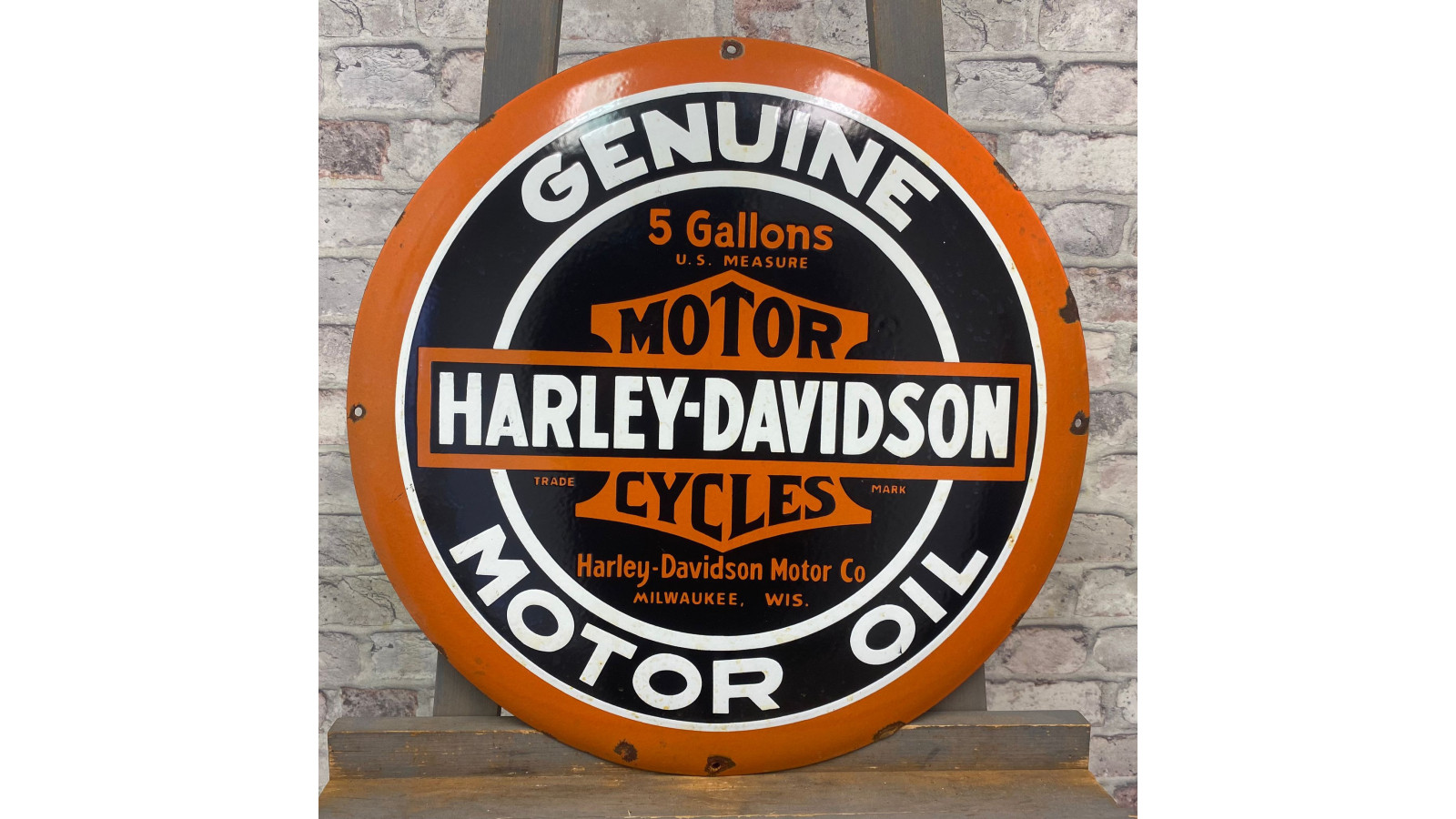 Harley Davidson No. 12